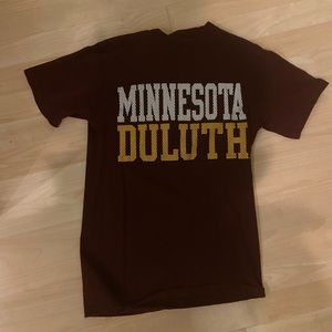 Minnesota Duluth Short Sleeve Champion Tee Size S